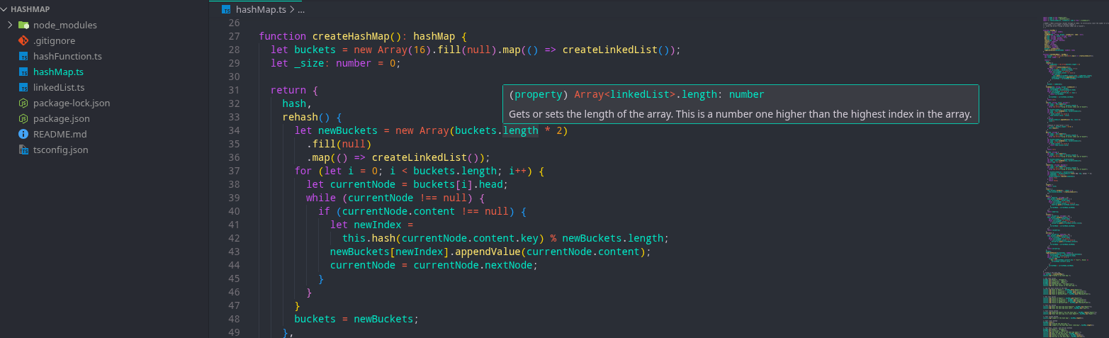 Hashmap Implementation